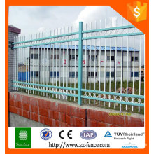 Anping factory wrought iron fence for sale, square tube fence panels